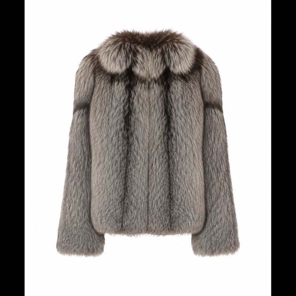 Yves Salomon Women Four Renard Real Fur Jacket